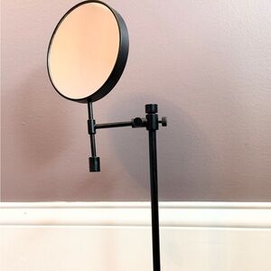Hearth & Hand with Magnolia, Double Sided Bath Vanity Mirror in Black